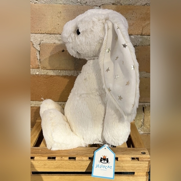 Authentic - Jellycat Bashful Twinkle Bunny/Medium Rare HTF - Picture 2 of 4